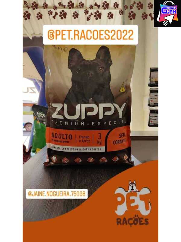 Ração para Cachorro Zuppy 3kg