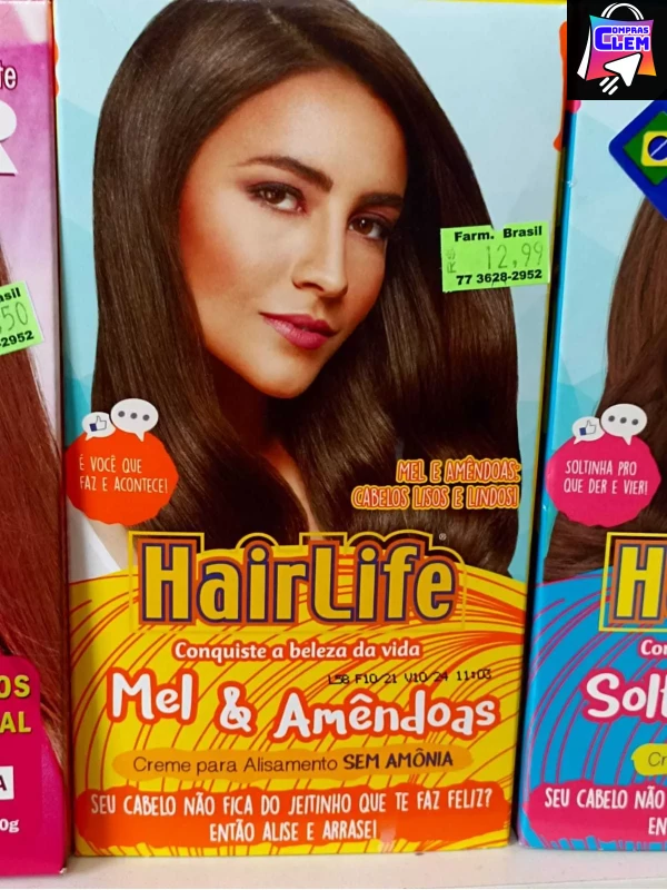 Hairlife Creme para Alisamento sem Amonia